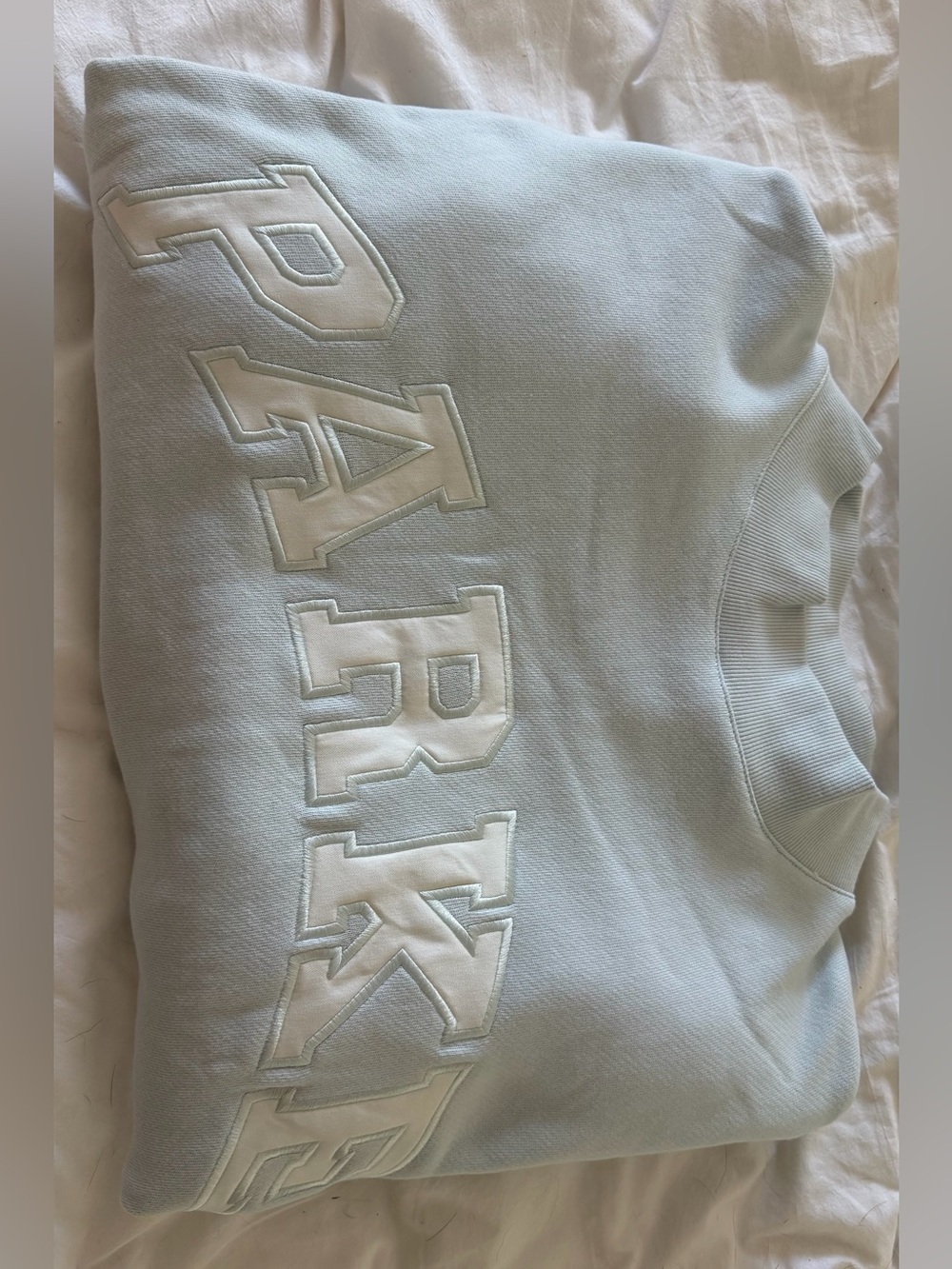 PARKE XXL Varisty Mockneck in Frosting